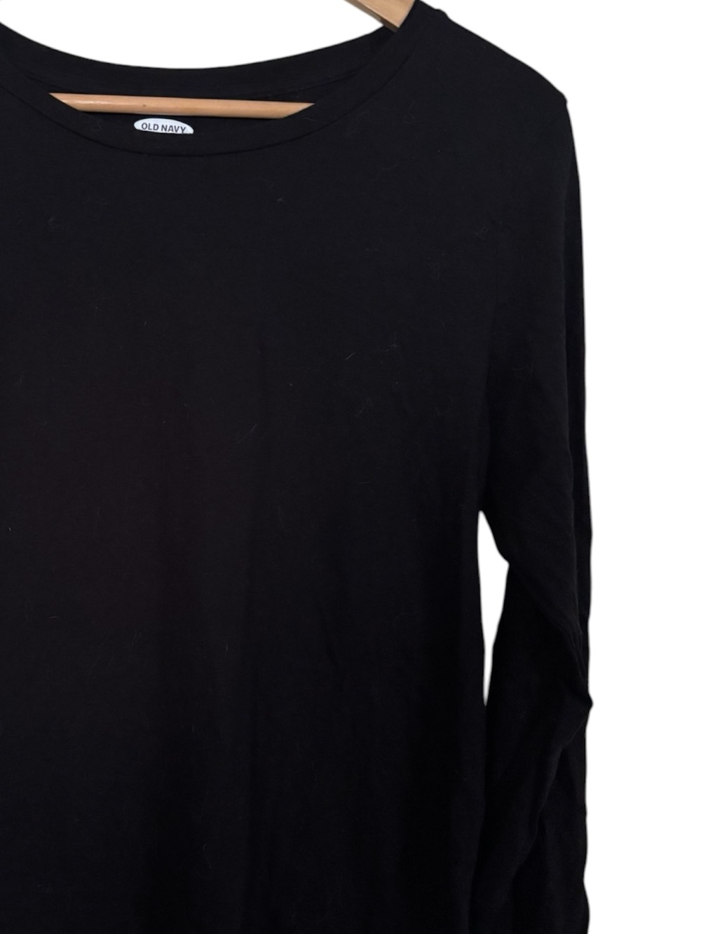 💥 Old Navy Everywear Black Long Sleeve Crew Top